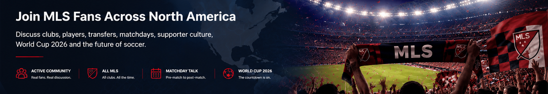 Join MLS fans across North America